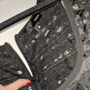 Aqua fit and flare dress brand new